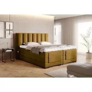 AMARETO boxspring posteľ 140x200 s elektrickým polohovaním