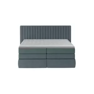 STROMI 140x200 boxspring posteľ so zvislým prešívaným čelom