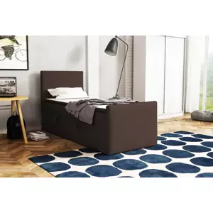BOHO kontinentálna posteľ boxspring 90x200 s úložným priestorom