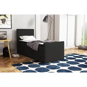 BOHO kontinentálna posteľ boxspring 90x200 s úložným priestorom