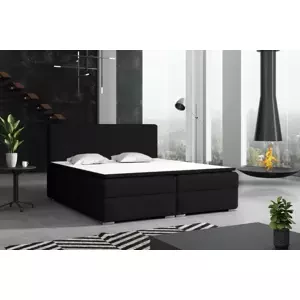 DETROIT kontinentálna posteľ boxspring 140x200 s úložným priestorom