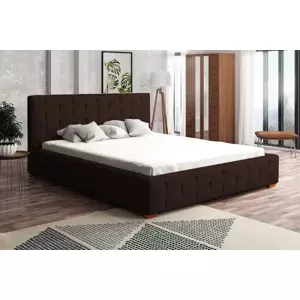 MONTORIO 140x200 elegantná čalúnená posteľ s prešitím