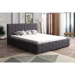 MONTORIO 140x200 elegantná čalúnená posteľ s prešitím