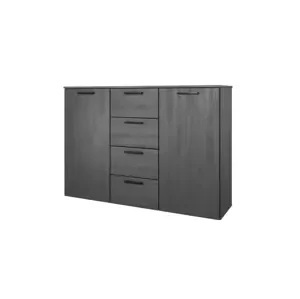 ZUZANA 3 KOMODA, dekor dub carbon