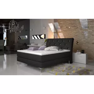 SIENNA 180x200 cm boxspring posteľ s dekoratívnym prešívaním