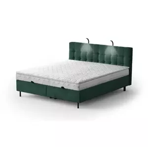 MEGAN 160x200 manželská posteľ s osvetlením