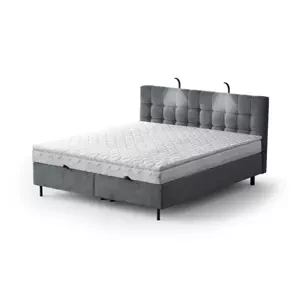 MEGAN 160x200 manželská posteľ s osvetlením