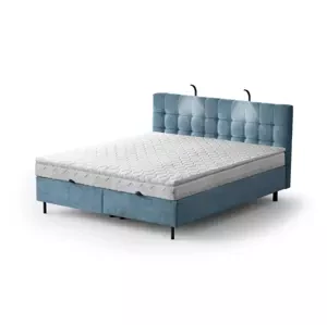 MEGAN 180x200 manželská posteľ s osvetlením