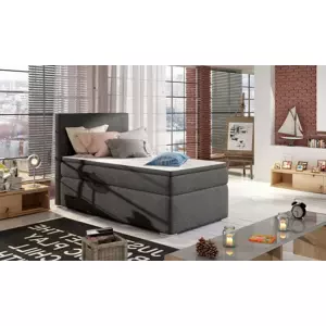 AMADEO boxspring posteľ 90x200 s úložným priestorom