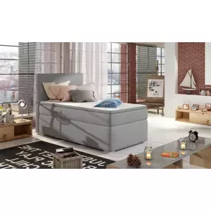 AMADEO boxspring posteľ 90x200 s úložným priestorom