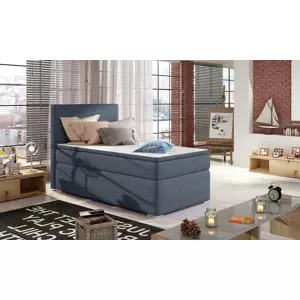 AMADEO boxspring posteľ 90x200 s úložným priestorom