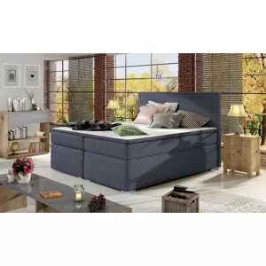 DIVALO 140x200 boxspring posteľ s úložným priestorom