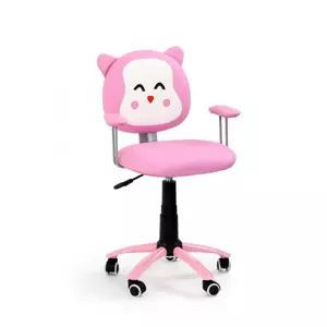KITTY ružová detská stolička v tvare mačičky