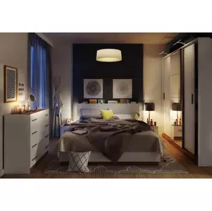 Dentro spálňa s LED osvetlením