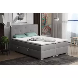 DONA kontinentálna posteľ boxspring 160x200 cm s úložným priestorom