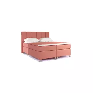 VERDI 140x200 cm kontinentálne posteľ boxspring s LED osvetlením