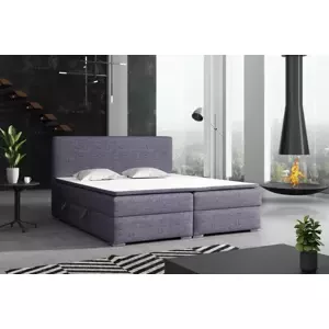 DETROIT kontinentálna posteľ boxspring 180x200 s úložným priestorom