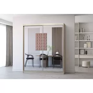 MULTI 20 šatníková skriňa, dub sonoma (183 cm)