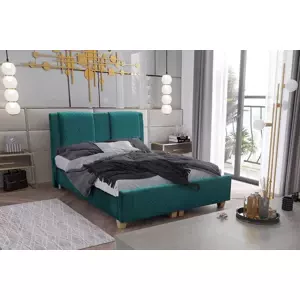 BIBIENA 180x200 cm čalúnená posteľ s úložným priestorom