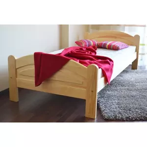 PAVLA 90x200 drevená posteľ z masívneho dreva | 4 dekory