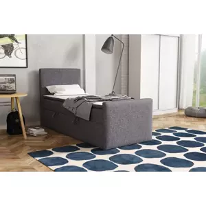 BOHO kontinentálna posteľ boxspring 100x200 s úložným priestorom