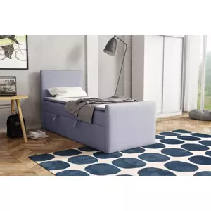 BOHO kontinentálna posteľ boxspring 100x200 s úložným priestorom