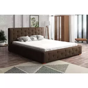MONTORIO 140x200 elegantná čalúnená posteľ s prešitím