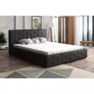MONTORIO 160x200 elegantná čalúnená posteľ s prešitím