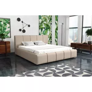 VALERA 180x200 moderná čalúnená posteľ s úložným priestorom