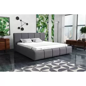 VALERA 180x200 moderná čalúnená posteľ s úložným priestorom