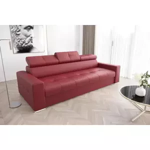 LINDE 3 elegantná pohovka s polohovacími záhlavníkmi