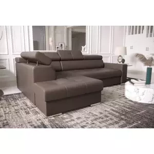 LINDE 4 elegantná sedacia súprava s polohovacími záhlavníkmi v pravej kozi