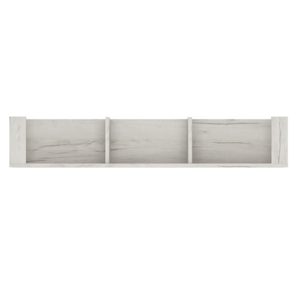 Polica typ 61, biela craft, ANGEL