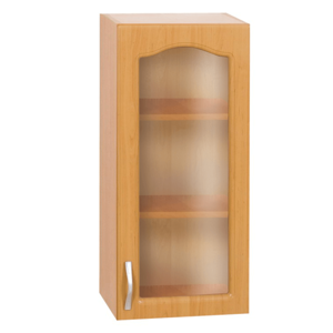 Kuchynská skrinka horná, jelša, pravá, LORA MDF NEW KLASIK W40S