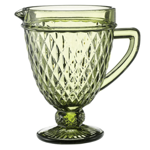 Retro džbán na vodu/na víno, 1150ml, zelená, VERITAS