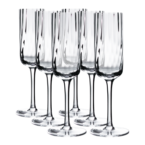 Poháre na zmrzlinu, set 6 ks, 180 ml, číra, GRANITY TYP 3