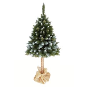 Vianočný stromček na pníku, posnežený, 160 cm, CHRISTEE 7