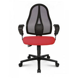 Ergonomická stolička Topstar OPEN POINT SY s plochým sedákom — viac farieb G23 - sivá