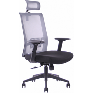 Kancelárska ergonomická stolička Sego PIXEL — viac farieb Sivá